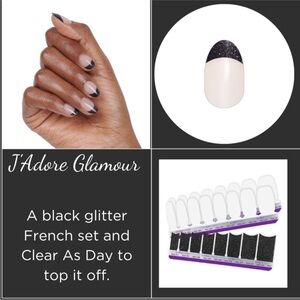 Color Street J’adore Glamour Nail Polish Strips